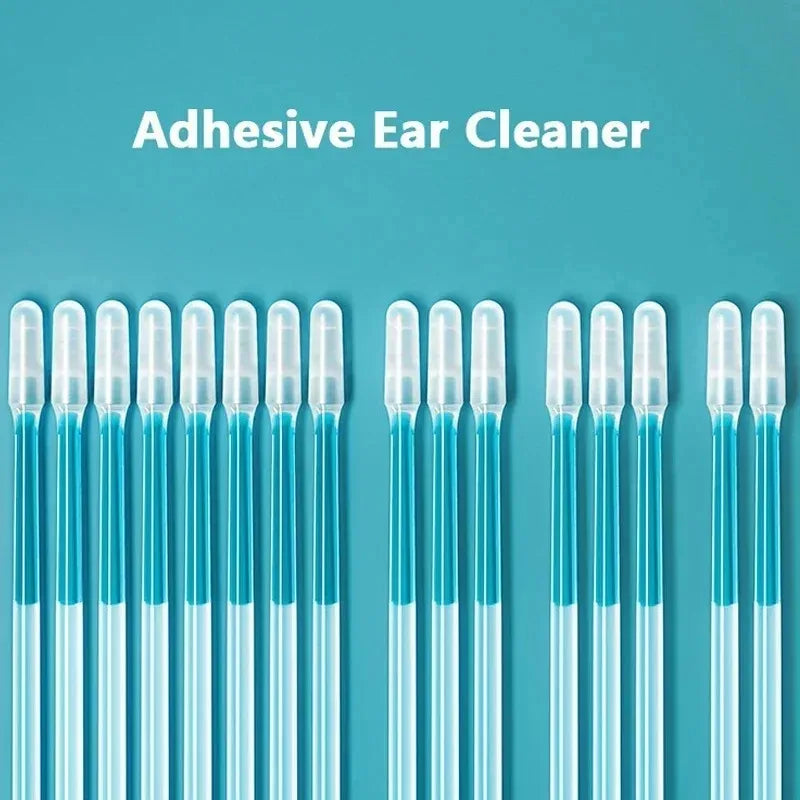Reusable Silicone Earwax Remover – Gentle Ear Cleaning Sticks for Sensitive Ears