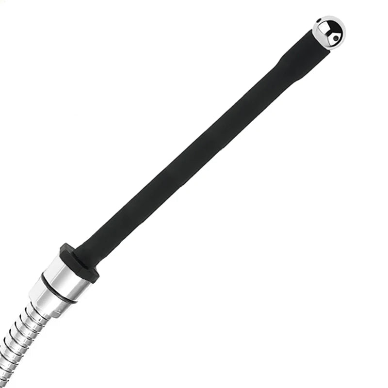 Silicone Enema Syringe & Anal Cleaning Set – Douche, Shower Head, Beads & Nozzle Attachment, 25–200cm