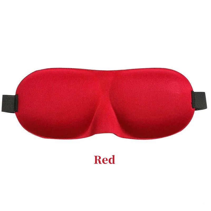 3D Sleeping Eye Mask – Soft Padded Travel Blindfold for Rest, Relaxation & Eye Comfort