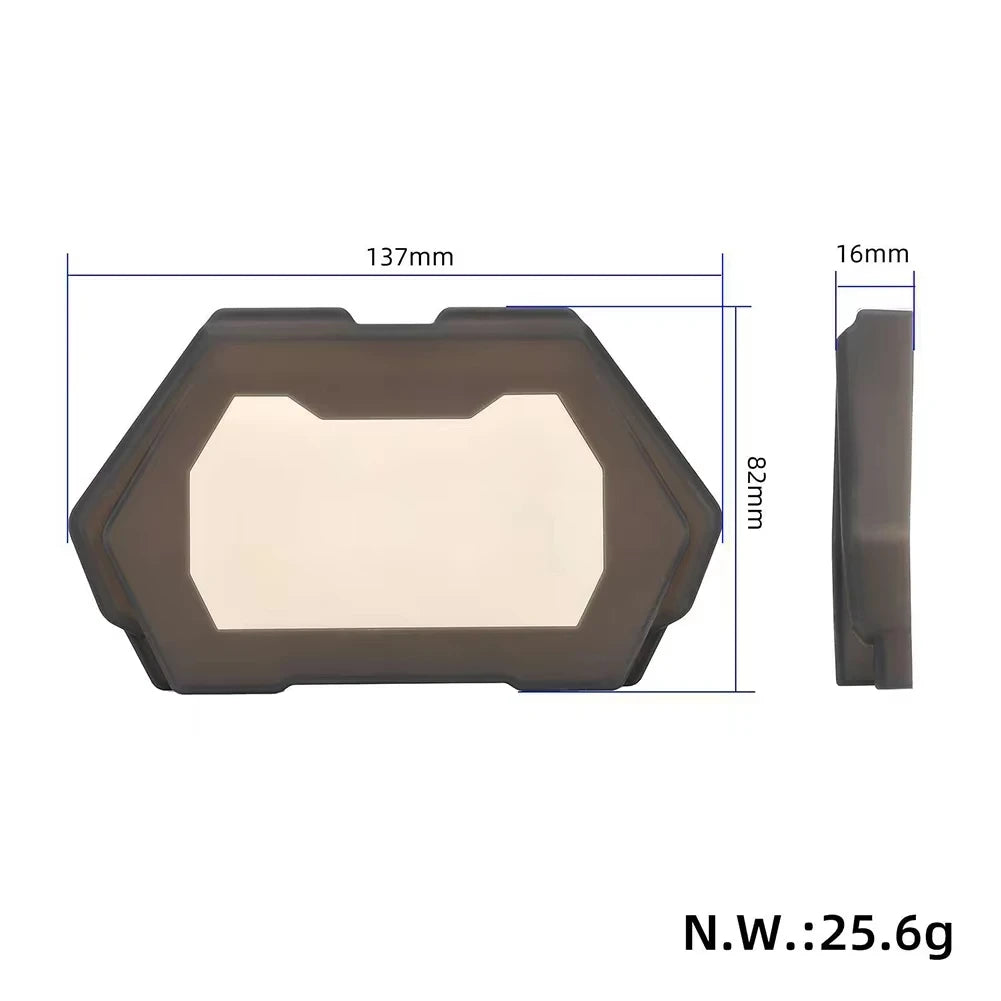 Silicone Protective Dashboard Cover for KUGOO G2PRO Electric Scooter - Waterproof Switch Panel Cover
