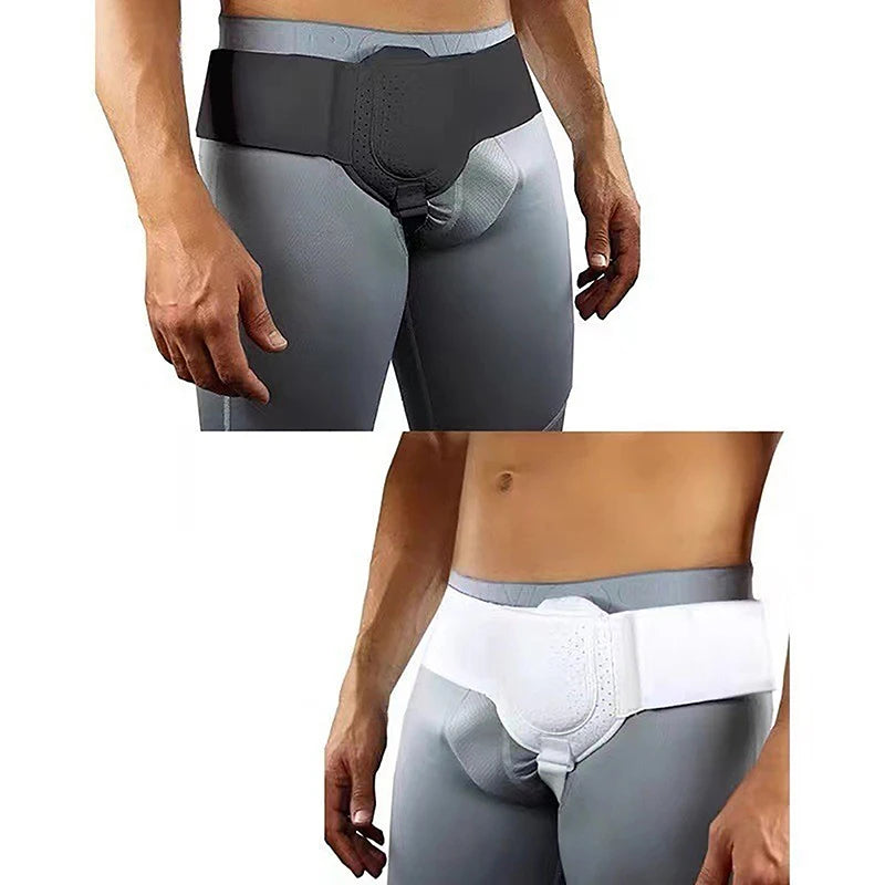 Adjustable Hernia Support Belt - Breathable Inguinal & Sports Hernia Truss
