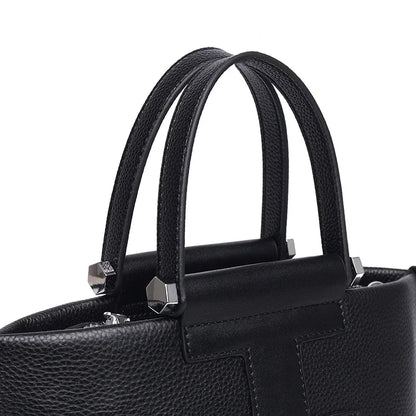 Luxury Cowhide Women’s Tote Bag – High-Quality Genuine Leather Shoulder and Crossbody Handbag, Fashionable Sac A Main