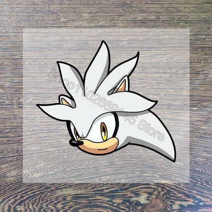 Sonic Cartoon Iron-On Patches – DIY Heat Transfer Anime Stickers for Clothing & Custom T-Shirts