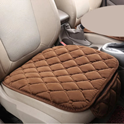 Winter Plush Car Seat Covers - Universal Warm Anti-Slip Front & Rear Seat Protectors