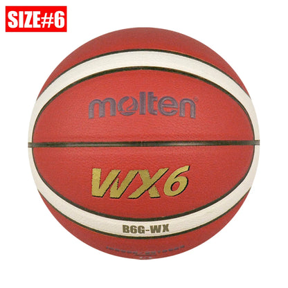2025 Molten Basketball — Official Size 5/6/7 PU Indoor & Outdoor Ball for Men, Training, Match & Team Games