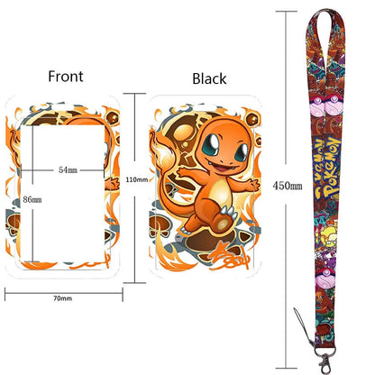 Neck Strap Lanyard for Keys and ID Cards – Badge Holder, Keychain, Key Rings, Fashion Accessory Gift