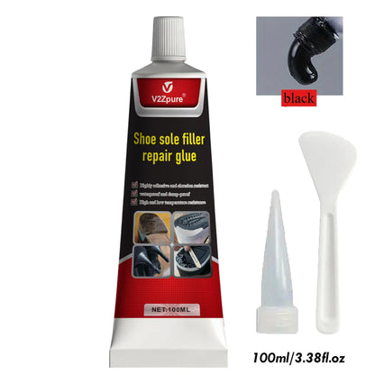 Waterproof Shoe Sole Repair Glue - Strong Durable Rubber Repair Sealant Paste for Crack Filling