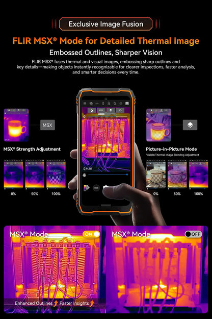 Blackview XPLORE 1 Pro Rugged Smartphone – Android 15, 6.78" 2.4K, 12GB+256/512GB, 20000mAh with FLIR Thermal Imaging