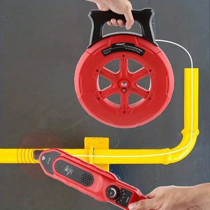 Noyafa Pip Iron Pipe Blockage Detector: 20M Line Diagnostic Tool for Pipeline Blocking - Plumbers Instrument for Clogging Scanner