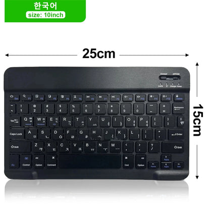 Bluetooth Wireless Keyboard & Mouse Set – Multi-Language Support for iOS, Android, Windows, iPad & Tablets