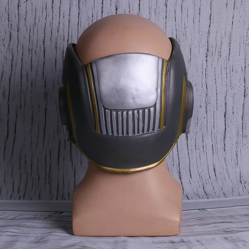 Star Lord LED Helmet Latex Mask — Cosplay Peter Quill Superhero Prop for Infinity War, Halloween & Party