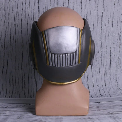 Star Lord LED Helmet Latex Mask — Cosplay Peter Quill Superhero Prop for Infinity War, Halloween & Party