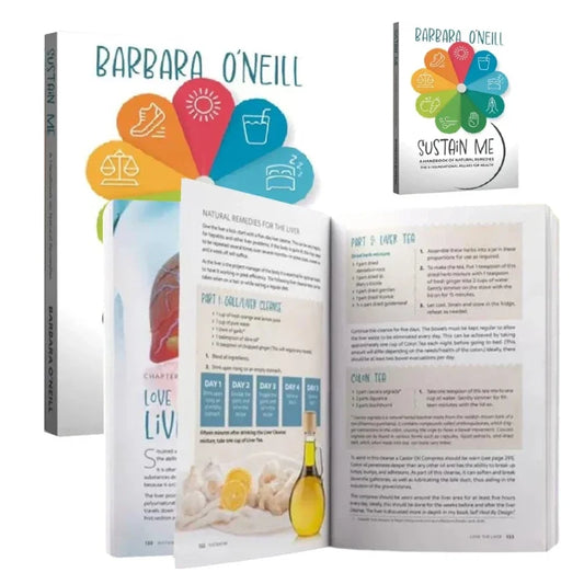 Sustain Me Handbook of Natural Remedies – Self-Healing & Microorganism Health Guide by Barbara O'Neill