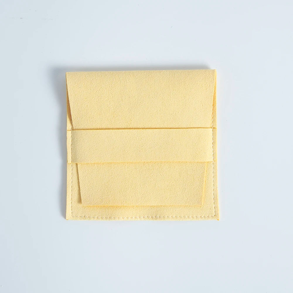 10Pcs Microfiber Jewelry Pouches 6.2x6.2cm & 8x8cm – Rings, Earrings, Pendants, Bracelets Gift Bags for Wedding Favors