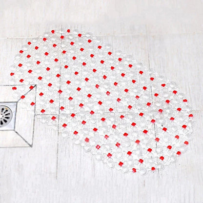 PVC Anti-Skid Bath Mat – Soft Non-Slip Shower & Bathtub Mat with Massage Nubs and Suction Cups