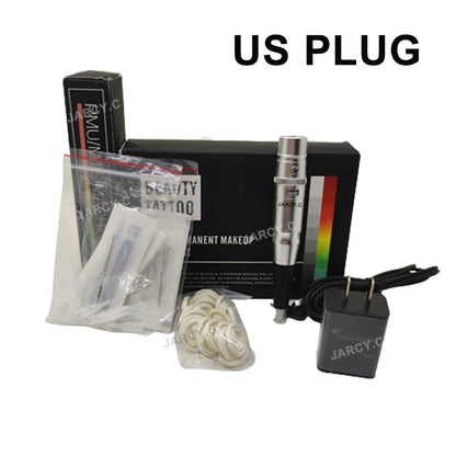 Permanent Makeup Tattoo Pen Machine - Eyebrow and Lip Microblading Tattoo Gun for PMU Beginners