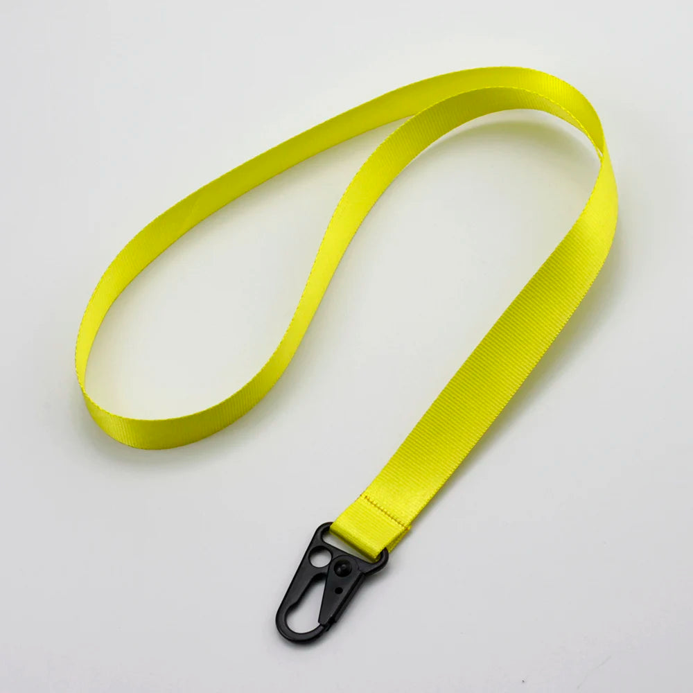 Neckband Nylon Keychain with Heavy Metal Hook – Anti-Loss Lanyard for Keys, Mobile Phone, Camera, Outdoor Safety Rope