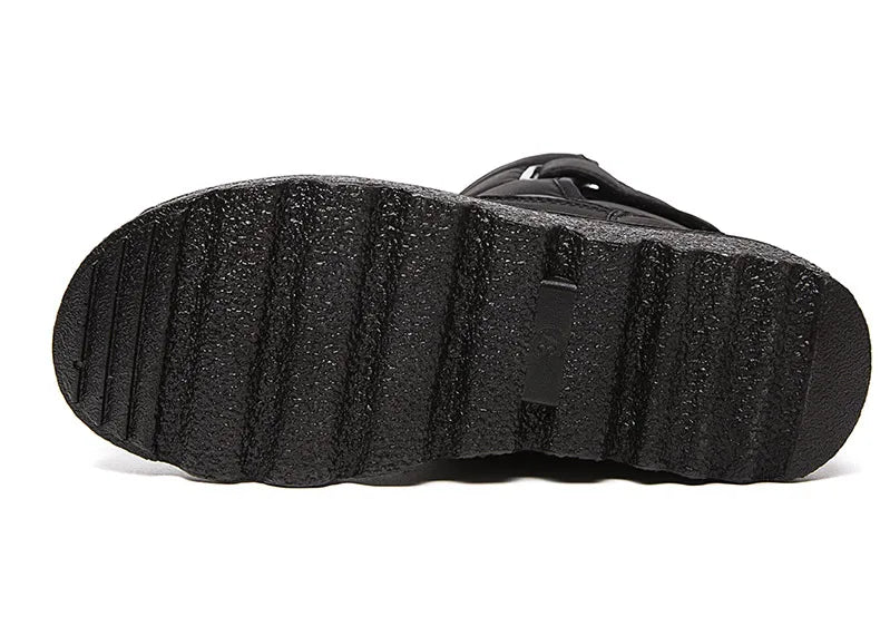 2024 Women's Winter Snow Boots – Waterproof, Warm Fur Ankle Boots in Korean Style