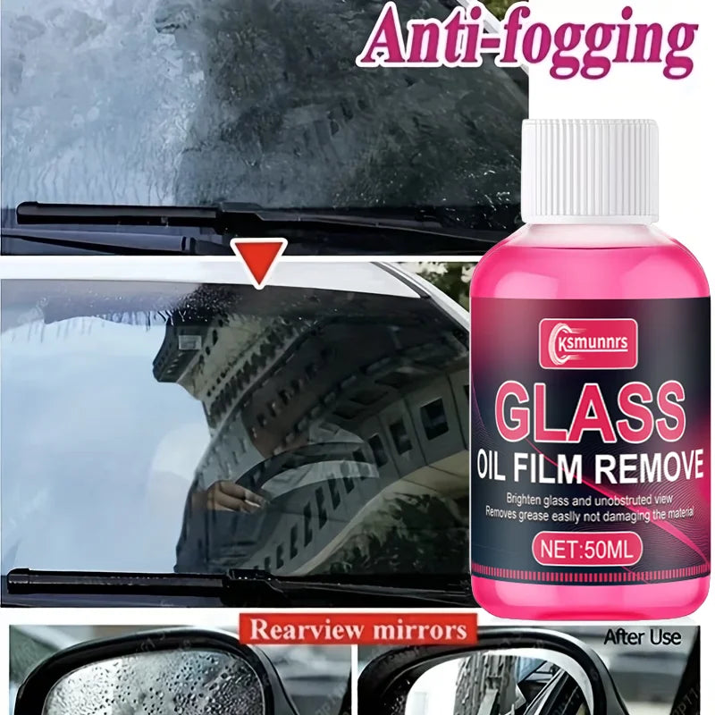 Nano Glass Rain Repellent Spray - Anti-Fog Windshield & Glass Coating for Cars and Helmets