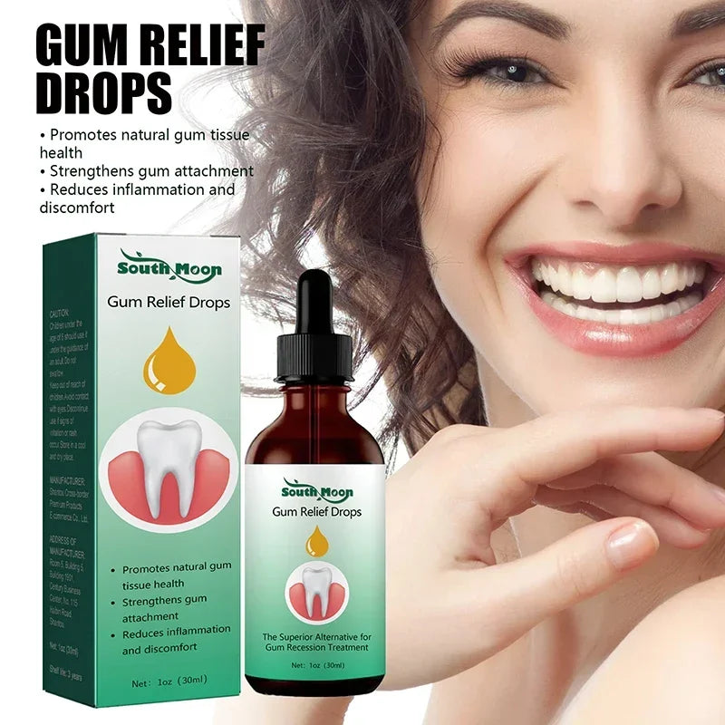 30ml Gingival Repair Drops – Fast Treatment for Cavities, Receding Gums & Gum Pain Relief