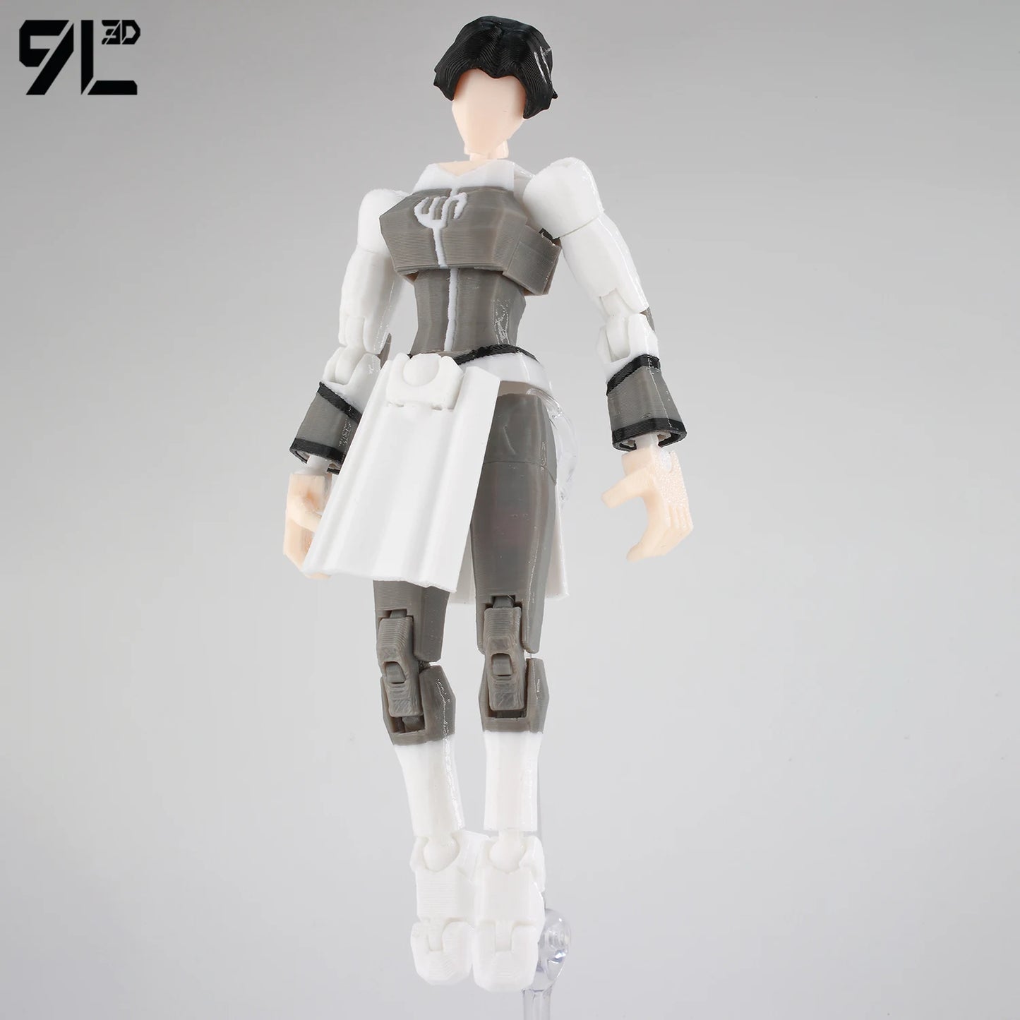 9L 3D Printed Invincible Tech Jacker T13 Lucky13 Action Figure – Multi-Jointed Motorcycle Collectible Model Toy Titan13