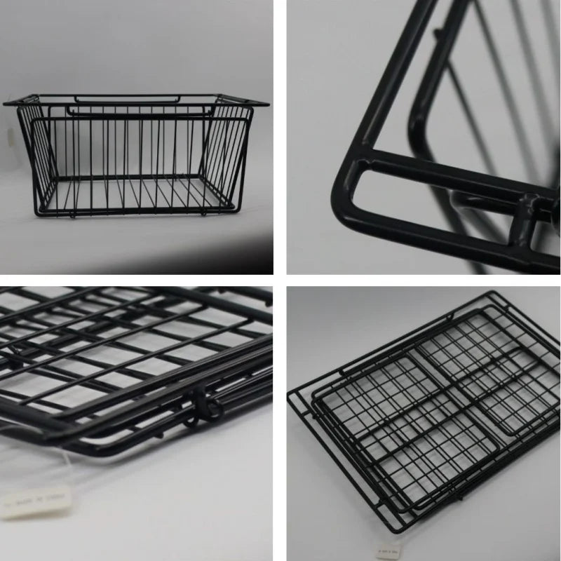 IGT Folding Stainless Steel Drain Basket – Lightweight Portable Camping Table Accessory