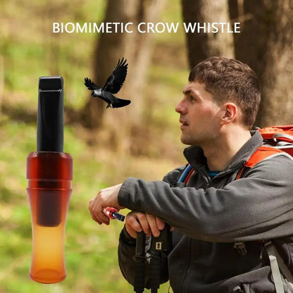 Crow Call Hunting Whistle Decoy – Realistic Sound Simulator Outdoor Hunting Accessory