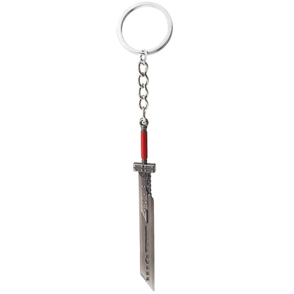 Final Fantasy Sword Pendant Keychain – Mini Remastered Game Key Ring for Car, Backpack & Cosplay Jewelry Accessories Gift