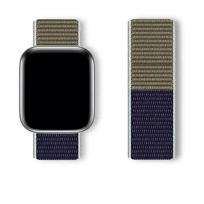 Sport Loop Strap for Apple Watch Band 40mm–49mm – Compatible with Series 3–10, SE & Ultra Adjustable Bracelet
