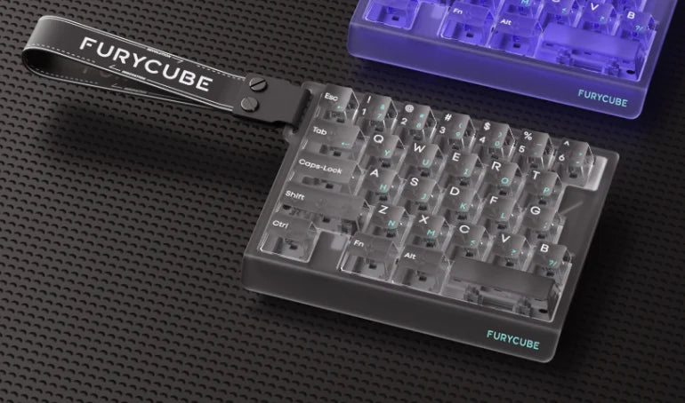 FURYCUBE M30HE Mechanical Gaming Keyboard - Magnetic Switch, 8K Polling, 0.1ms Rapid Trigger, RGB & Hot-Swap Design