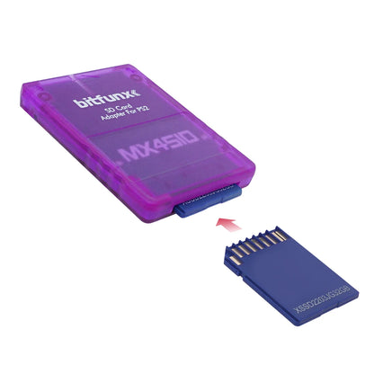 MX4SIO SIO2SD TF/SD Card Adapter – Memory Card Reader for PS2 Game Consoles