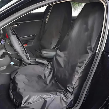 Universal Car Front Seat Protector - Waterproof Breathable Auto Seat Cover