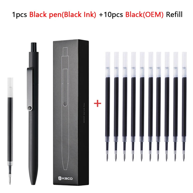 KACO 0.5mm MIDOT Gel Ink Pens – Quick-Drying, Smooth Writing, High-Volume for Exams, Grading, Homework, and Papers
