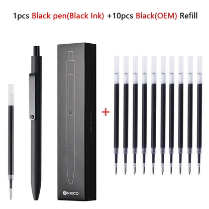KACO 0.5mm MIDOT Gel Ink Pens – Quick-Drying, Smooth Writing, High-Volume for Exams, Grading, Homework, and Papers