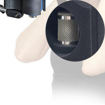 C5 Microphone Windshield — Acoustic Filter Sponge for Professional Condenser Mic Studio Soundproofing