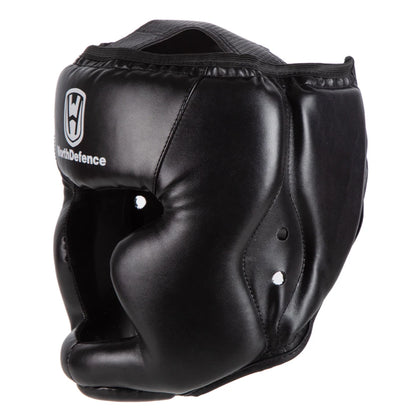 WOSWEIR Kickboxing Helmet – PU Protective Gear for Karate, Muay Thai, MMA, Sanda & Boxing – Adult & Kid Training Equipment