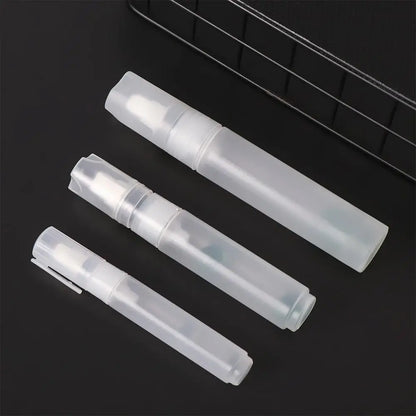 Refillable Transparent Ink Rod – Reusable Plastic Paint Pen Accessory for Graffiti & Liquid Chalk Markers