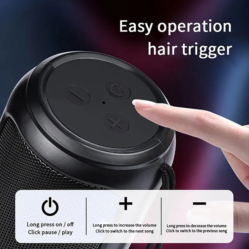 A3 Bluetooth Speaker - Portable Wireless Surround Subwoofer for Home Outdoor Music