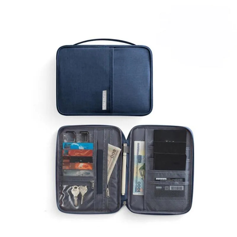 Hot Travel Wallet Family Passport Holder – Creative Waterproof Document Organizer & Cardholder Travel Accessories