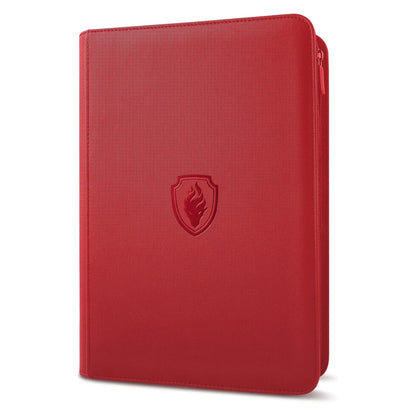 9-Pocket Trading Card Binder - 360-Card Zipper Album with Premium PU Cover