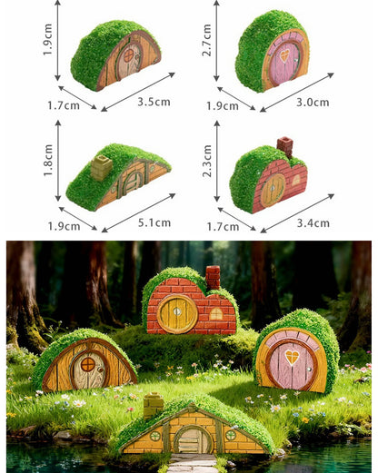 DIY Fairy Garden Miniature Figurines - Garden Pot, Dollhouse & Landscape Decorations
