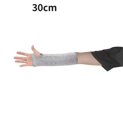 Level 5 HPPE Cut-Resistant Arm Sleeves - Anti-Puncture Protective Work Sleeves for Hand & Arm Safety