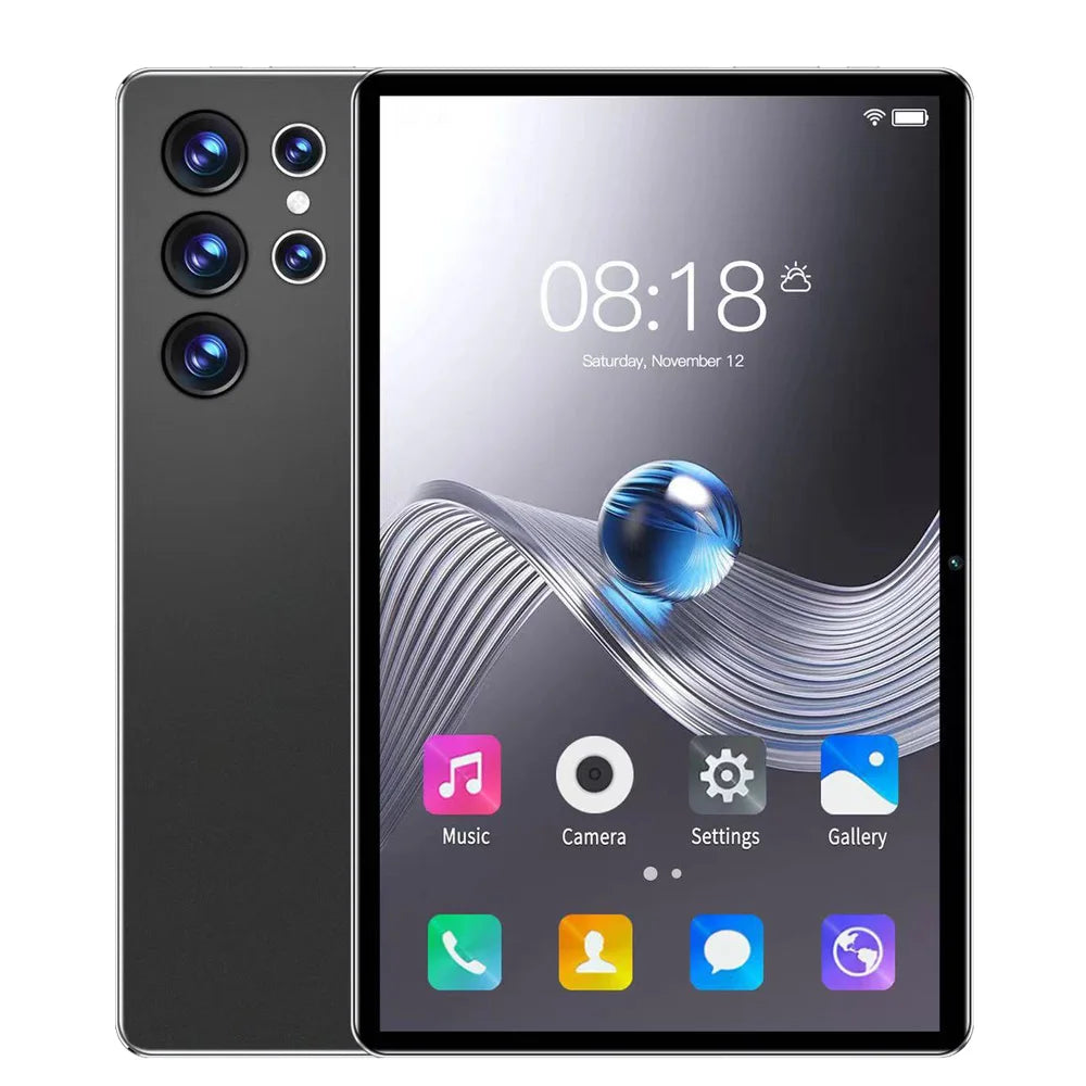 10.1 Inch Android Tablet - HD Display Octa Core 4GB RAM 64GB ROM WiFi Google Play Dual SIM Call Tablet PC