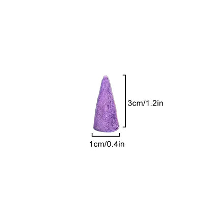 60PCS Mixed Incense Cones – Aromatherapy Backflow Sandalwood Scents for Yoga, Anxiety Relief & Relaxation