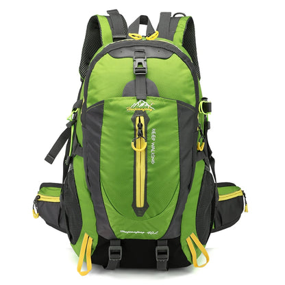 40L Water-Resistant Travel Backpack — Camping, Hiking, Trekking & Climbing Daypack with Laptop Compartment for Men & Women