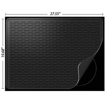 Large Silicone Stove Mat | Multifunctional Induction Stove Top Cover & Kitchen Drain Protector