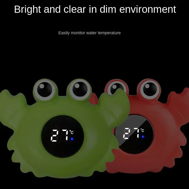 Floating Digital Baby Bath Temperature Meter | LED Display Temperature Tester for Water Safety | Cartoon Design