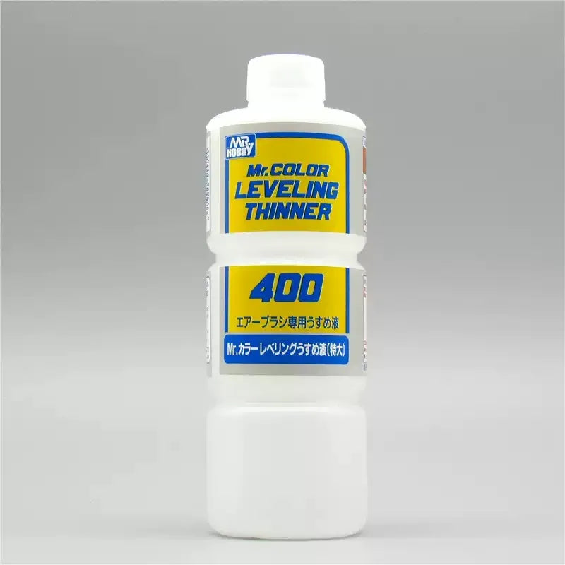 Mr. Hobby MR.COLOR Leveling Thinner T106/T108 – 110ml/400ml Oil-Based Model Paint Thinner for Nitro Lacquer & Slow Drying Finish