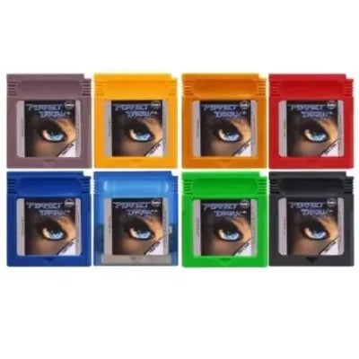 Perfect Dark GBC Game Cartridge (With Battery) — 8 Color Shells — USA Version — 16-Bit Game Card