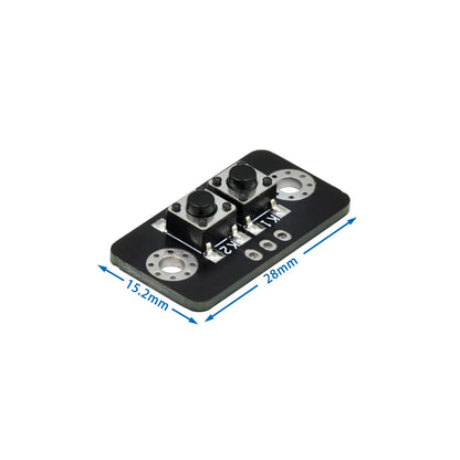 Independent Button Module - 1 to 6 Bit MCU Micro Switch Board for Bluetooth Power Amplifiers and DIY Electronics